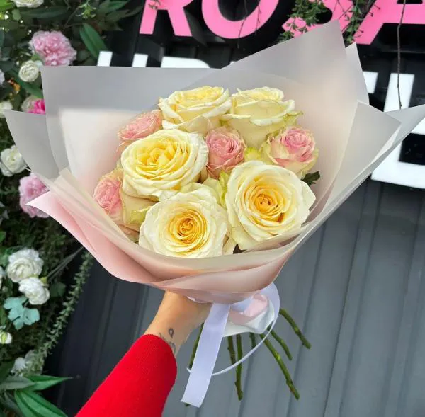 Букет из роз Поток чувств