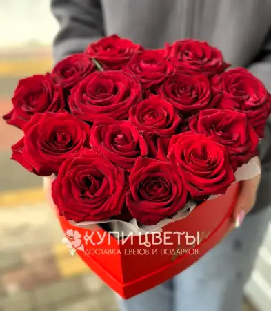  Букет из 15 красных роз 