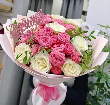 Букет из роз Любимой маме