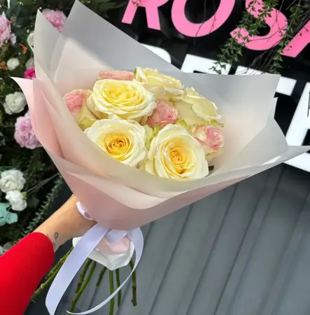 Букет из роз Поток чувств