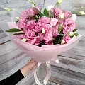 Розовые букеты