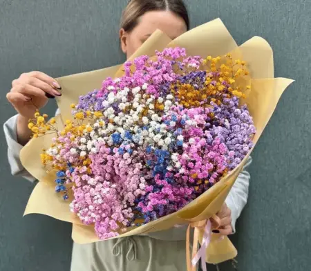 Яркое облако красок
